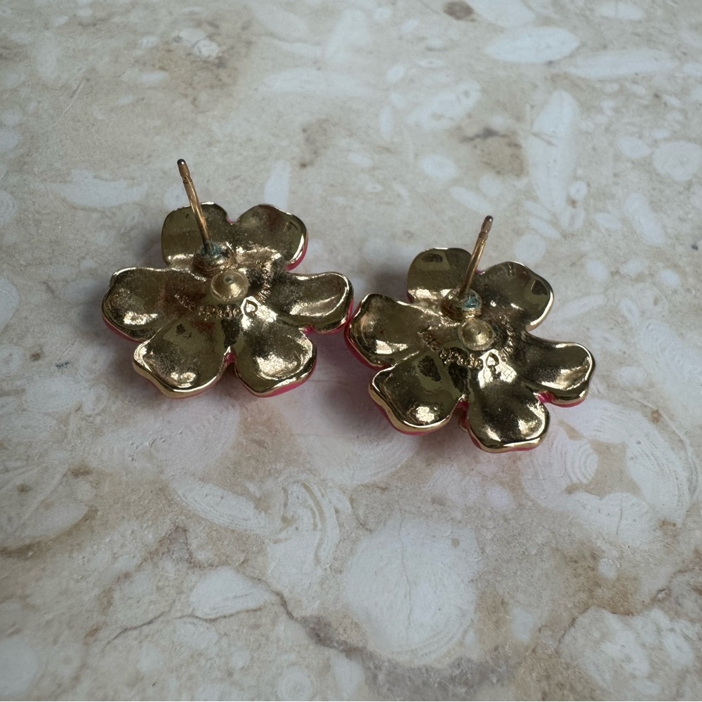 Kate Spade Flower Earrings - Picture 3 of 3